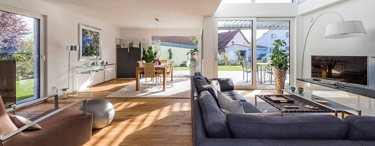 Qualität und Stil bis ins Detail, KitzlingerHaus GmbH & Co. KG KitzlingerHaus GmbH & Co. KG Modern living room