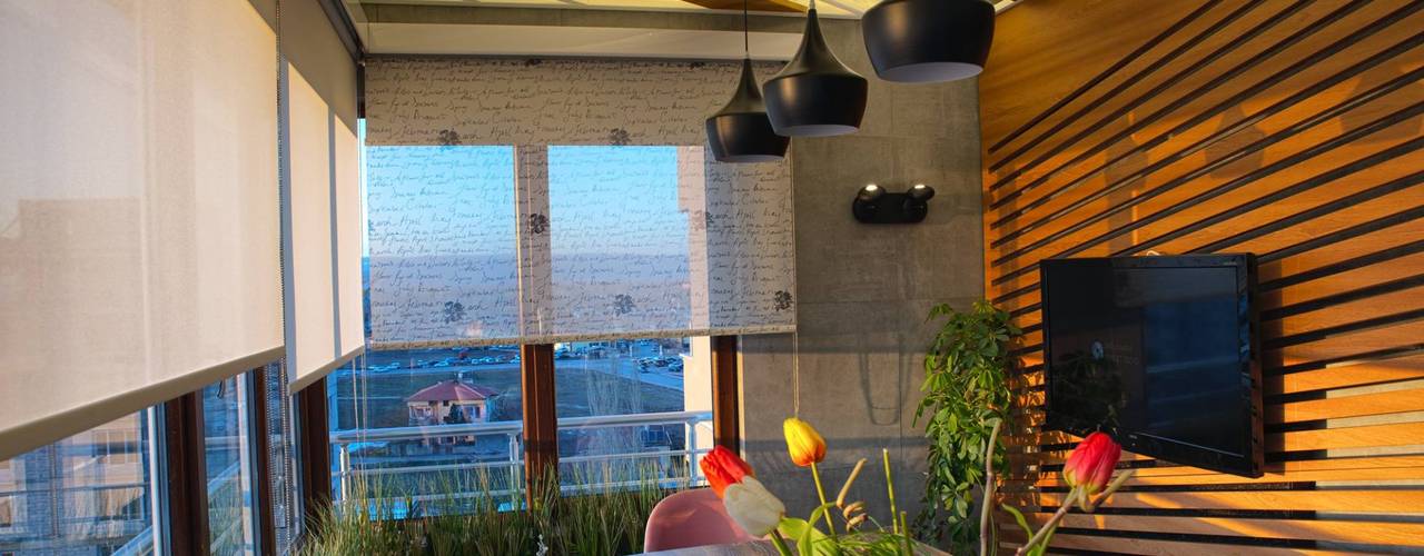 SS EVİ, Ofis Mimarlık Ofis Mimarlık Moderner Balkon, Veranda & Terrasse