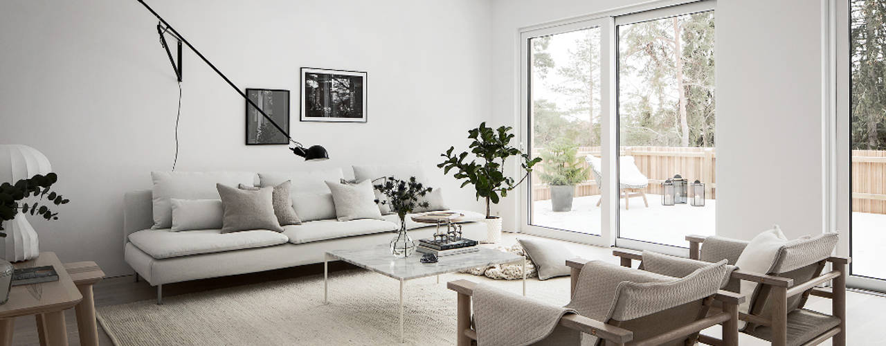 homify Salon scandinave