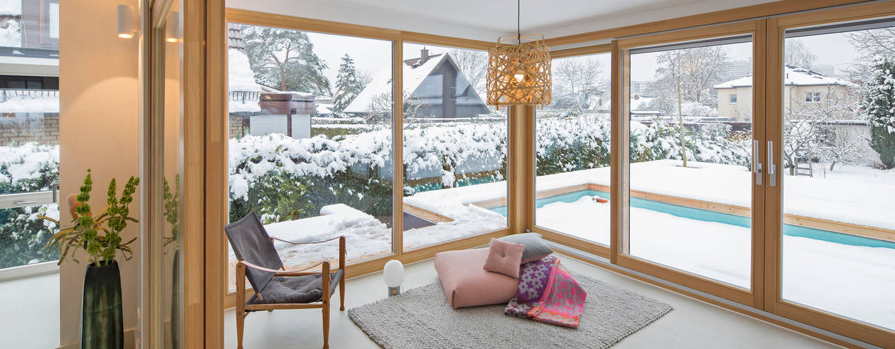 homify Jardins de Inverno modernos