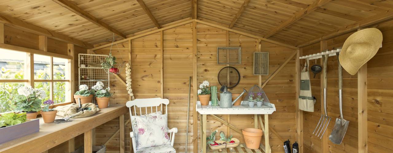 Superior Garden Shed, CraneGardenBuildings CraneGardenBuildings Classic style garage/shed