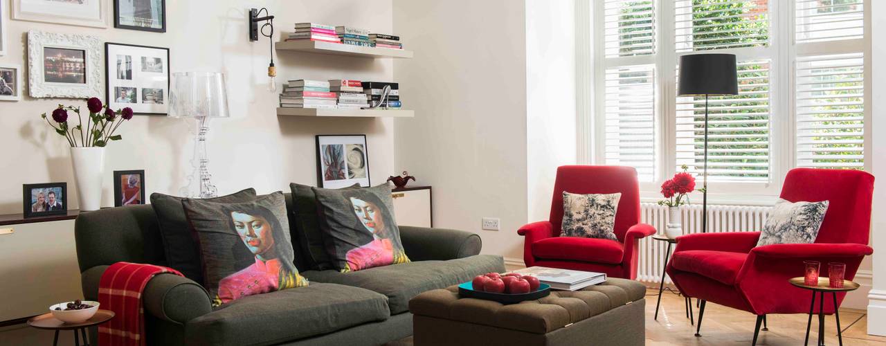'Designed for living' - Whitehall Park Residential, SWM Interiors & Sourcing Ltd SWM Interiors & Sourcing Ltd Modern living room