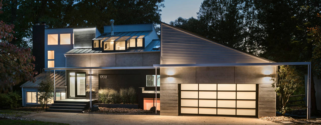 Cache House, KUBE architecture KUBE architecture Casas de estilo moderno