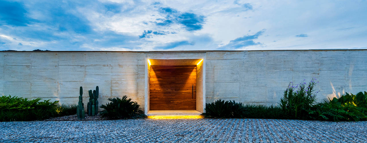 Casa 7A, Arquitectura en Estudio Arquitectura en Estudio Casas modernas Madeira Efeito de madeira