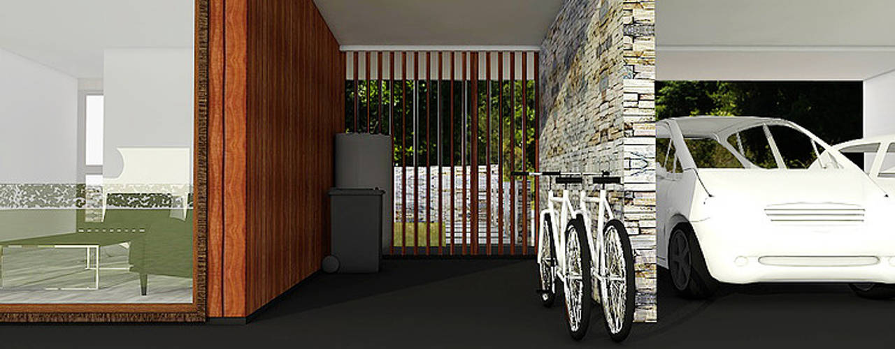 Proyecto inmobiliario Horizonte, Smartlive Studio Smartlive Studio Modern garage/shed