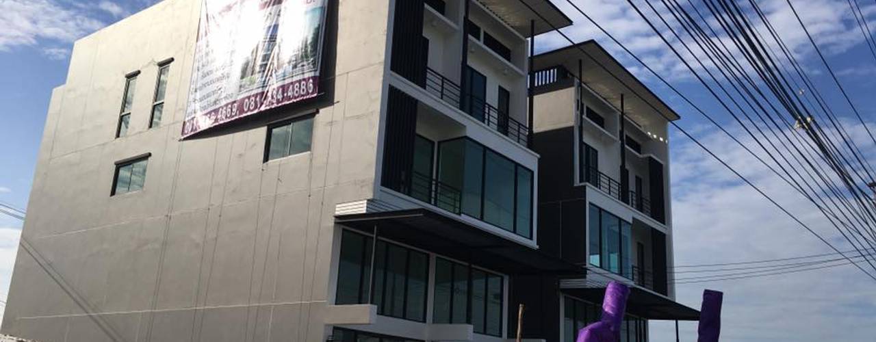 ร ว วการสร างต กแถวอาคารพาณ ชย 3 ช น หล งคาส งโปร งอย สบาย homify