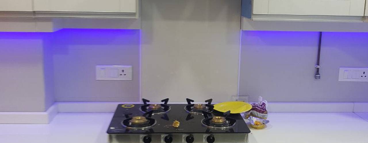 Jain's residency, Fabros Interiors Fabros Interiors Modern kitchen