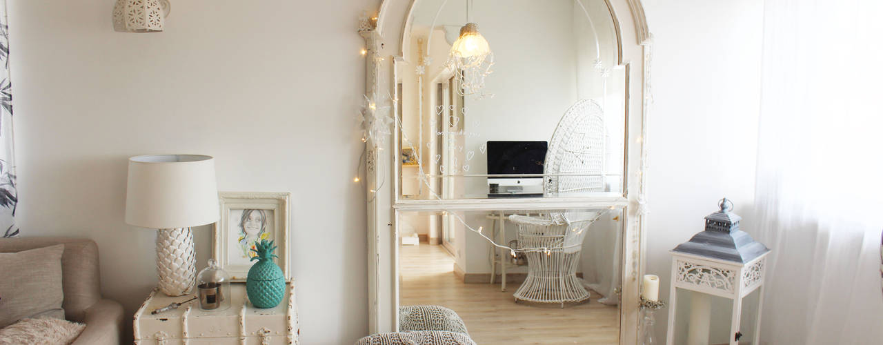 Um apartamento de Princesa, alma portuguesa alma portuguesa Rustic style bedroom