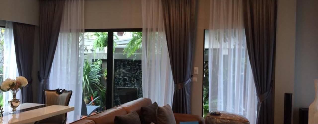 ร ว วการแต งผน งบ านด วยวอลเปเปอร ผ าม านโทนส เทา เร ยบหร ใช ได ก บบ านท กแบบ homify