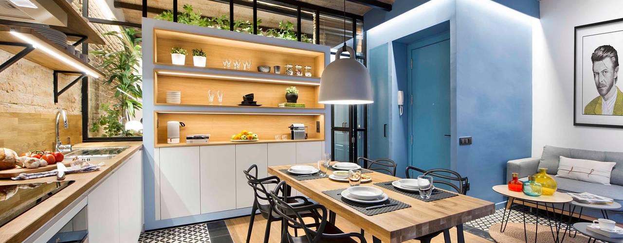 Urban beach home, Egue y Seta Egue y Seta Dining room