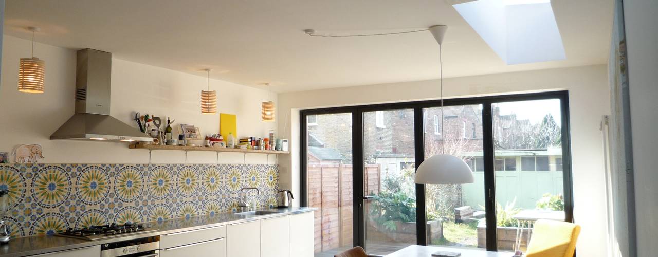 Warwick Gardens - North London, A2studio A2studio Cocinas de estilo moderno