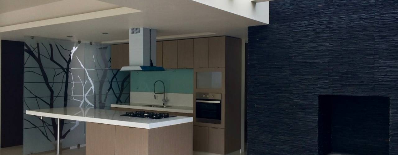 Casa Lomas Verdes, simon&diseño simon&diseño Kitchen Wood-Plastic Composite