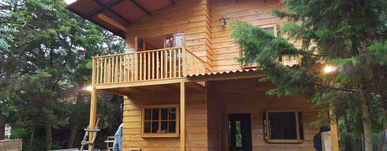 Cabaña Los Naranjos, gechamul gechamul منازل خشب Wood effect
