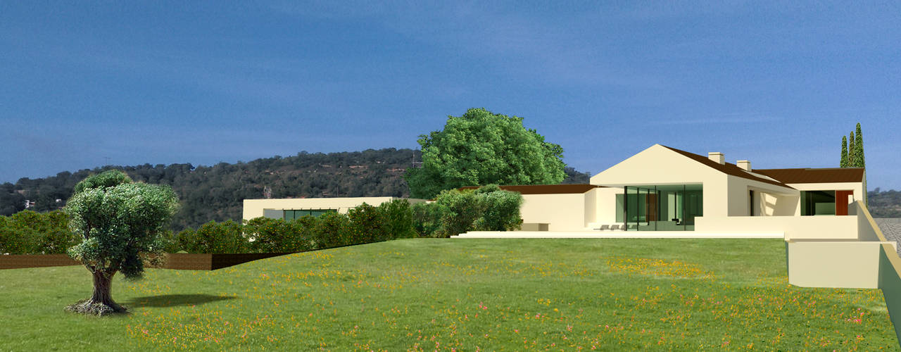 Villa Algarve Loule Portugal 37°10’N 7°59′W, J2Creators J2Creators Casas modernas