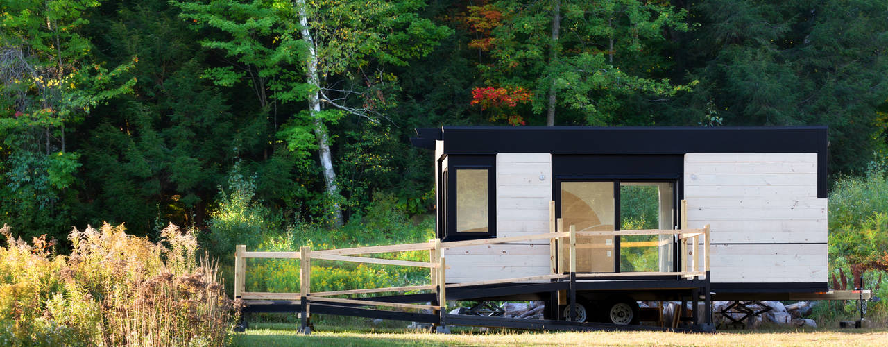 LineSync Architecture | Wheel Pad | Wilmington, VT, Chibi Moku Architectural Films Chibi Moku Architectural Films Casas modernas Derivados de madera Transparente