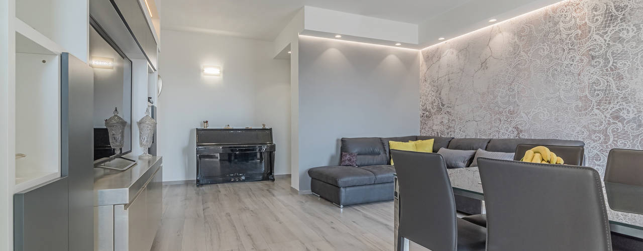 Ristrutturazione appartamento Torino, Beinasco, Facile Ristrutturare Facile Ristrutturare Living room