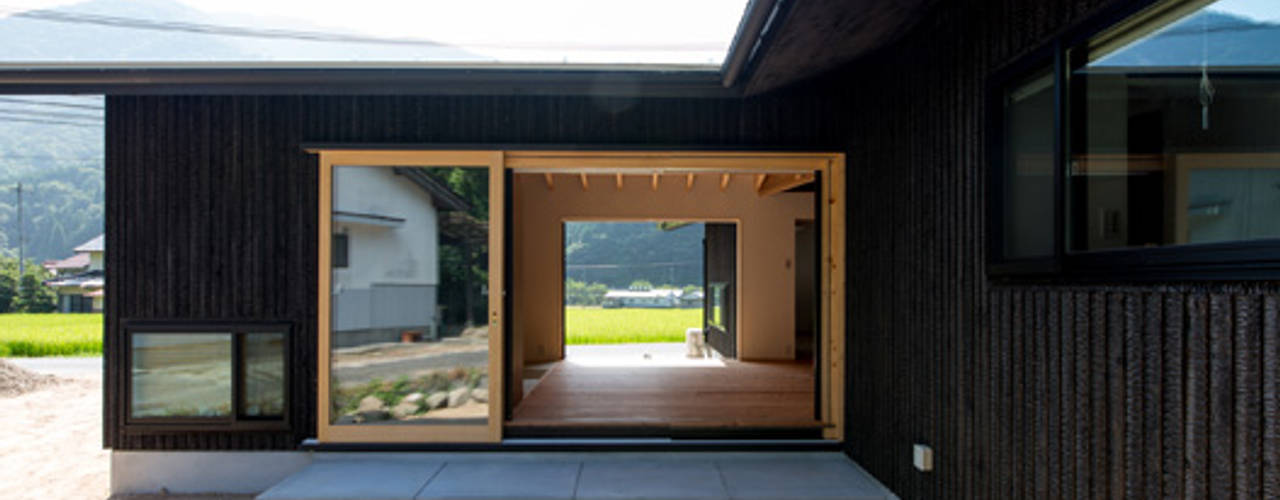 O－邸, 田村淳建築設計事務所 田村淳建築設計事務所 Eclectic style windows & doors