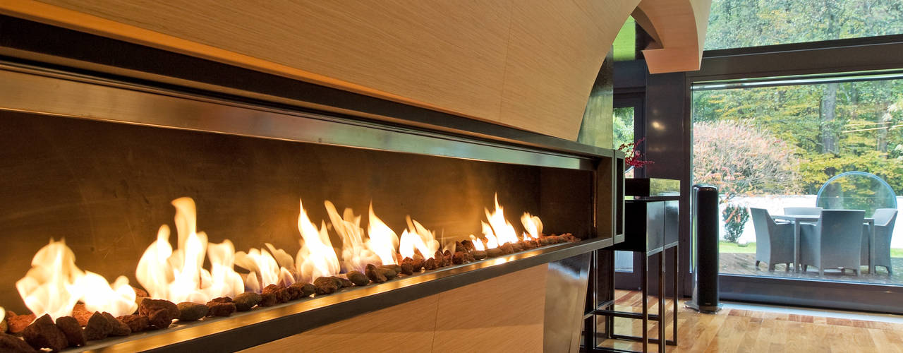 Clearfire - sinta o verdadeiro calor da chama!, Clearfire - Lareiras Etanol Clearfire - Lareiras Etanol Classic style living room