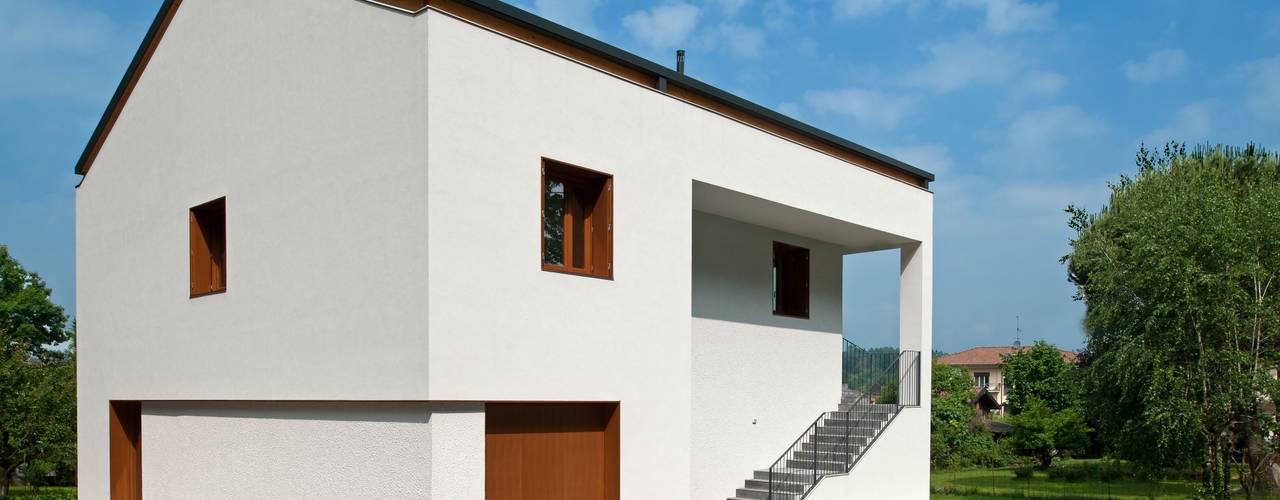 casa GD a Missaglia, Lc (2015), sergio fumagalli architetto sergio fumagalli architetto Moderne Häuser