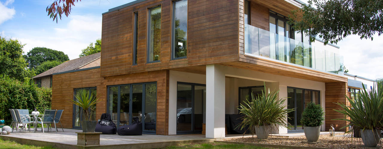 Ivory House - Hayling Island, dwell design dwell design Casas modernas