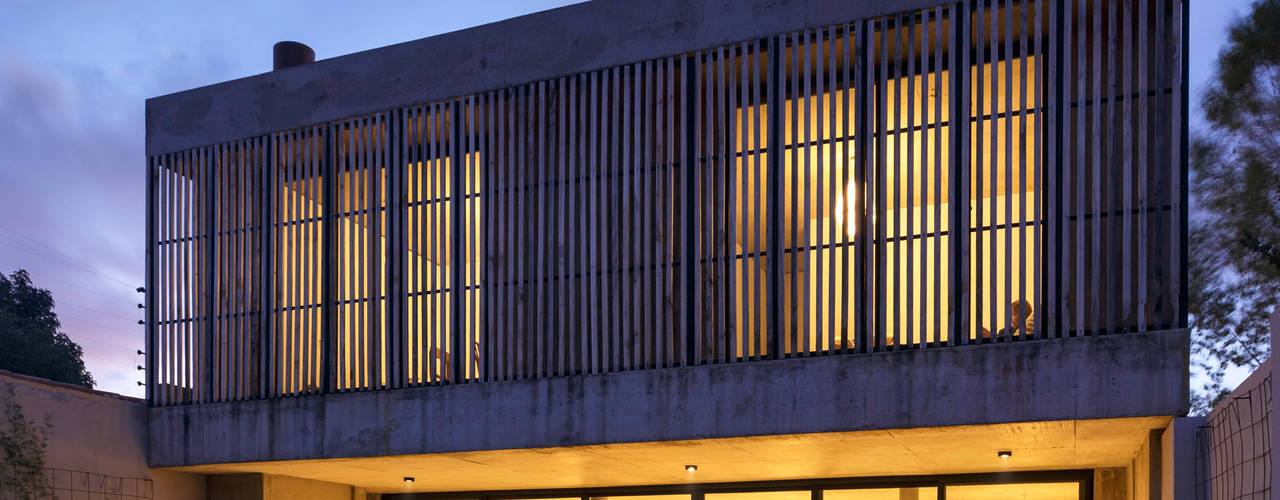 Casa MeMo - VIVIENDA UNIFAMILIAR ICONO DE LA SUSTENTABILIDAD , BAM! arquitectura BAM! arquitectura Modern houses Concrete