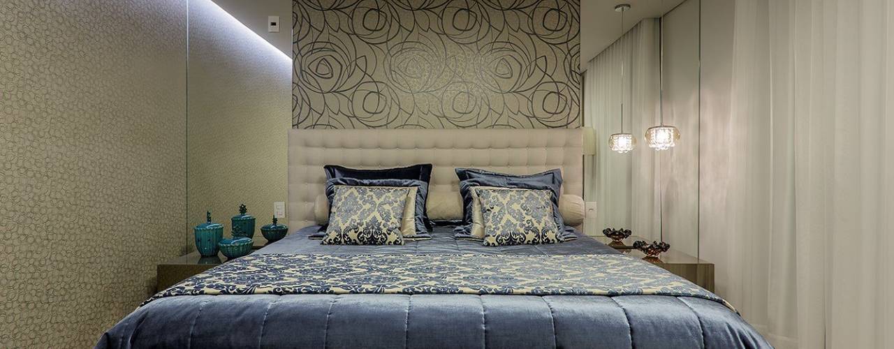 Quartos, JANAINA NAVES - Design & Arquitetura JANAINA NAVES - Design & Arquitetura Eclectic style bedroom MDF