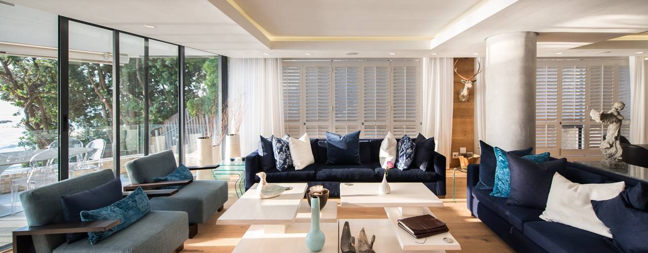Luxurious Clifton Apartment, Inhouse Inhouse Ruang Keluarga Modern