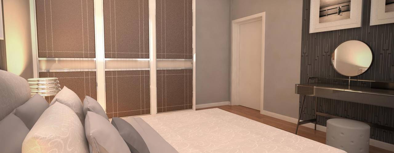 BGC Yunuseli Toki / Bursa, GEKADESIGN GEKADESIGN Chambre moderne