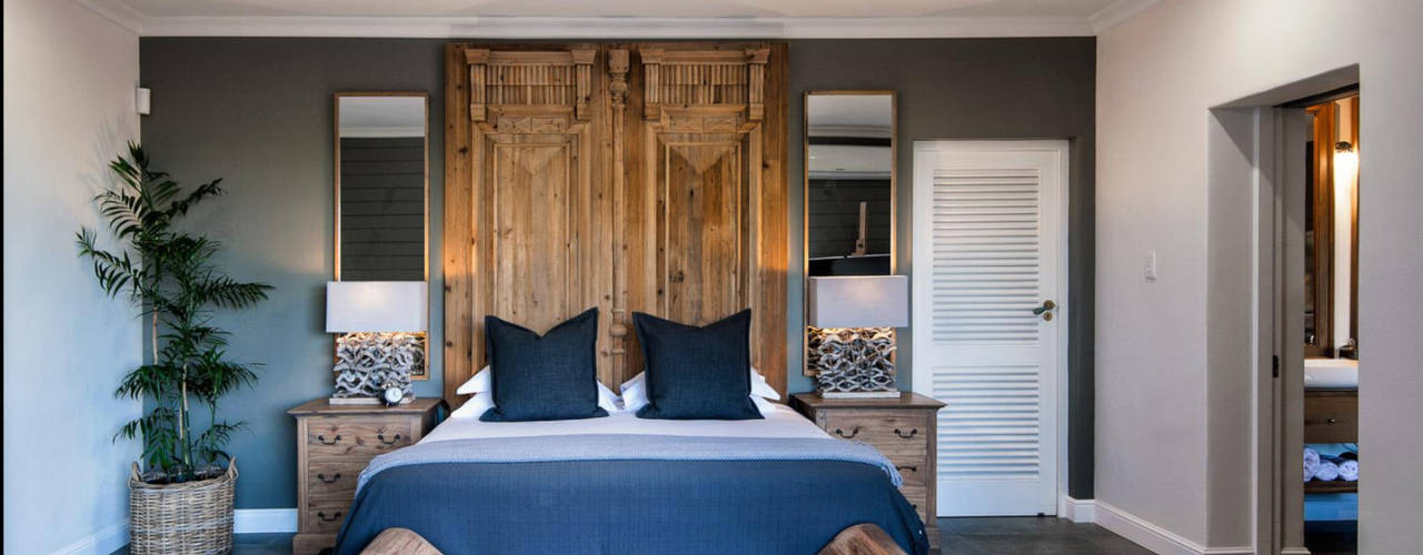 Beach Front House, JSD Interiors JSD Interiors Eclectic style bedroom Wood Wood effect