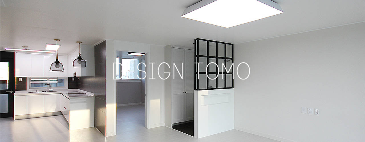 등촌아이파크(30평대), 디자인토모 디자인토모 Livings modernos: Ideas, imágenes y decoración