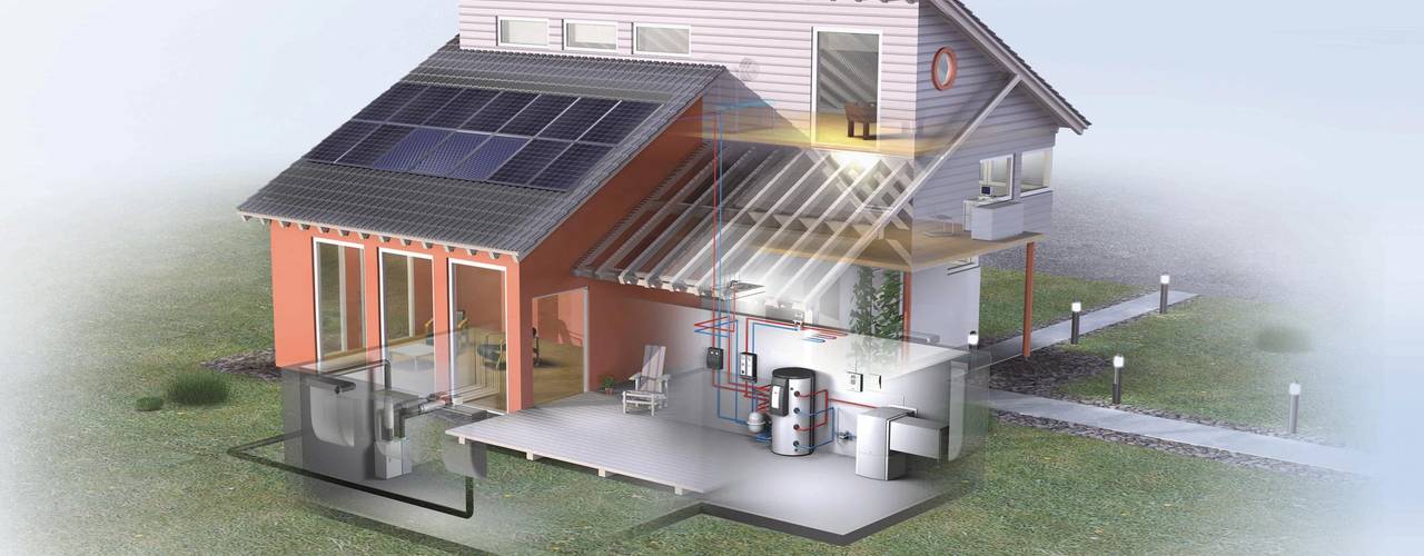 Fotovoltaico e pompa di calore: ecco come abbattere i costi energetici, Tucommit Tucommit Casas de estilo clásico