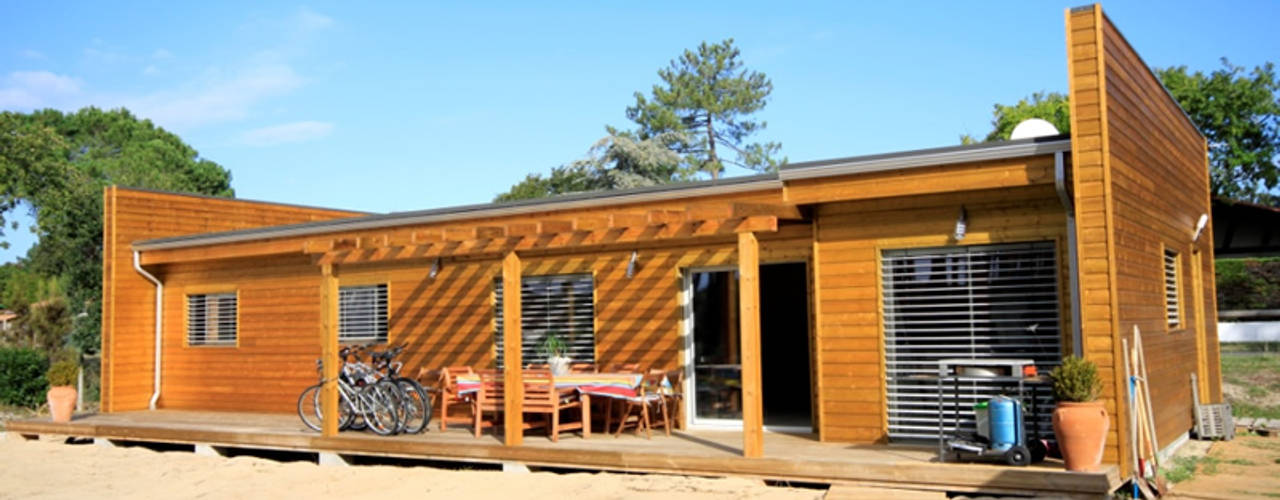 RUSTICASA | 100 projetos | França + Benelux, RUSTICASA RUSTICASA Nhà gỗ Gỗ Wood effect