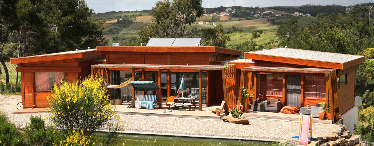 RUSTICASA | 100 projetos | Portugal + Espanha, RUSTICASA RUSTICASA Wooden houses ٹھوس لکڑی Multicolored