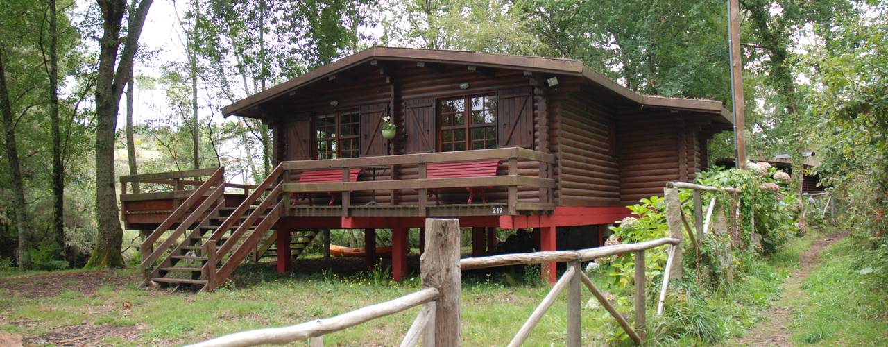 RUSTICASA | 100 projetos | Portugal + Espanha, RUSTICASA RUSTICASA Wooden houses Solid Wood Multicolored