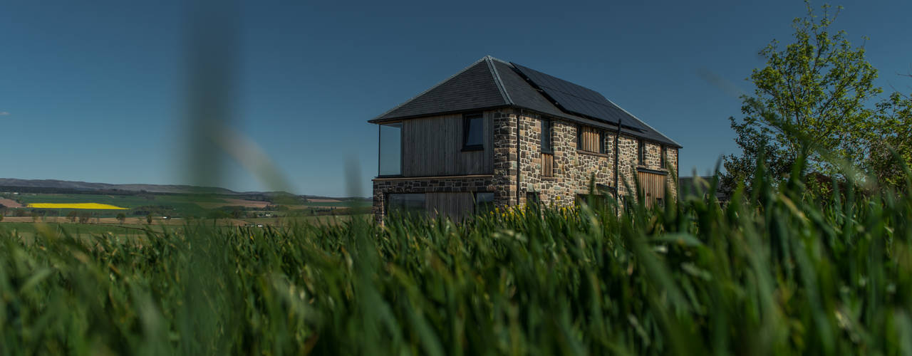 Drumpark Plot 1, Woodside Parker Kirk Architects Woodside Parker Kirk Architects Rustic style house