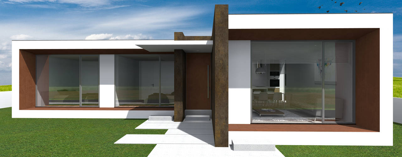 Projeto Safira, Magnific Home Lda Magnific Home Lda Minimalistyczne domy