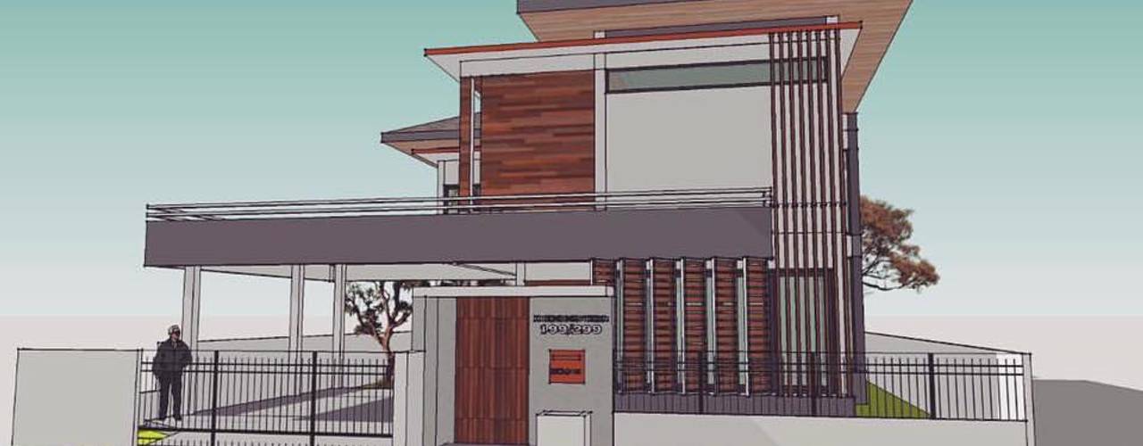 แบบบ าน 2 ช น 4 ห องนอนด ไซน ท นสม ย สวย อย ได หลายคน homify