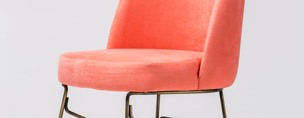 Dining chairs and barstools, Egg Designs CC Egg Designs CC Comedores modernos Cobre/Bronce/Latón