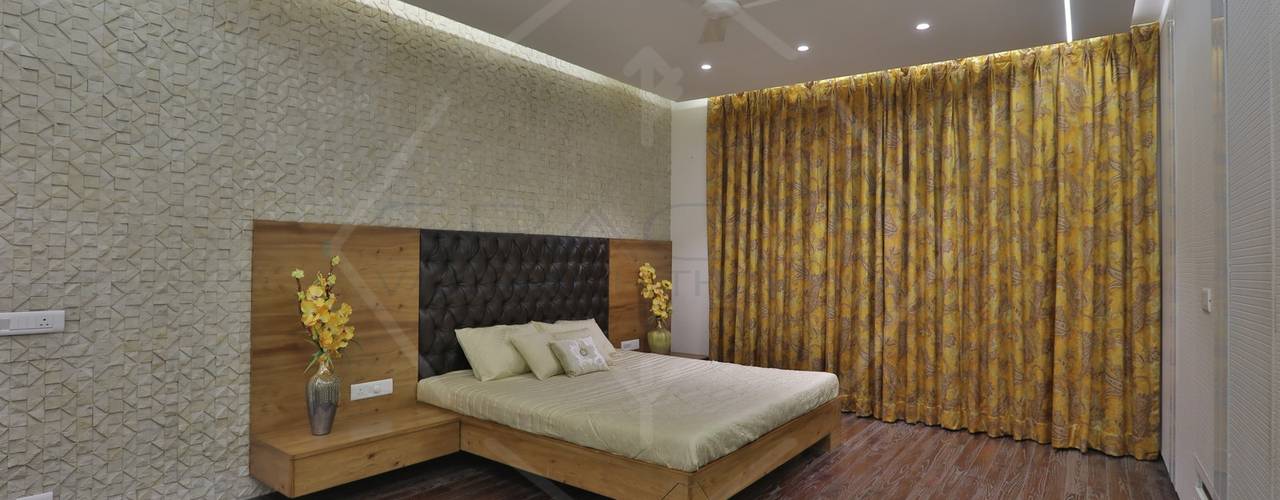 CAPITAL GREEN - 1, SPACCE INTERIORS SPACCE INTERIORS Chambre asiatique