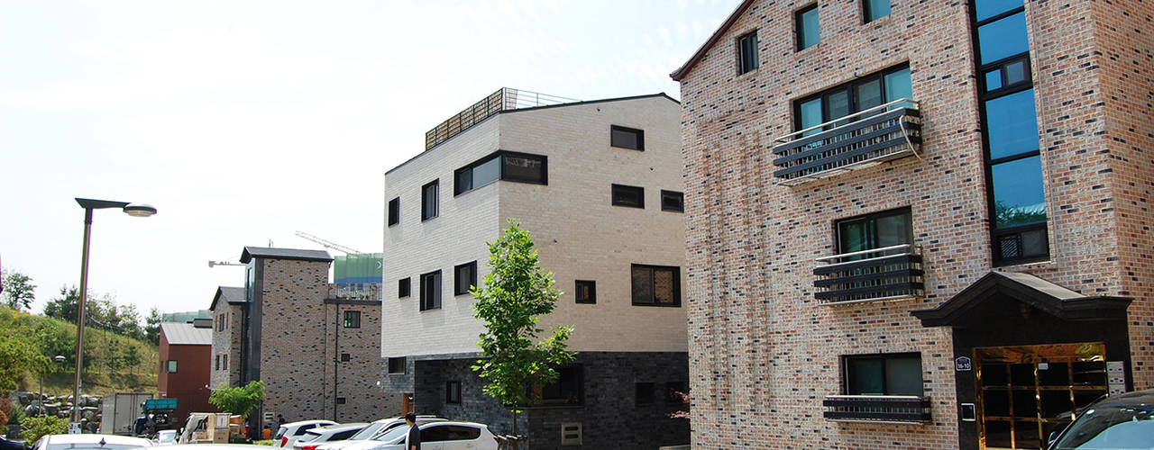 다담하우스_부천시 소사구 범박동 207-6 다가구주택, AAG architecten AAG architecten 모던스타일 주택