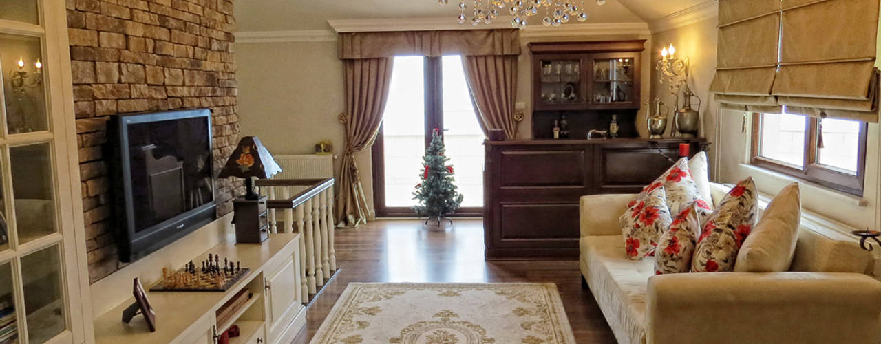 Turkuaz Evleri, Öykü İç Mimarlık Öykü İç Mimarlık Classic style living room