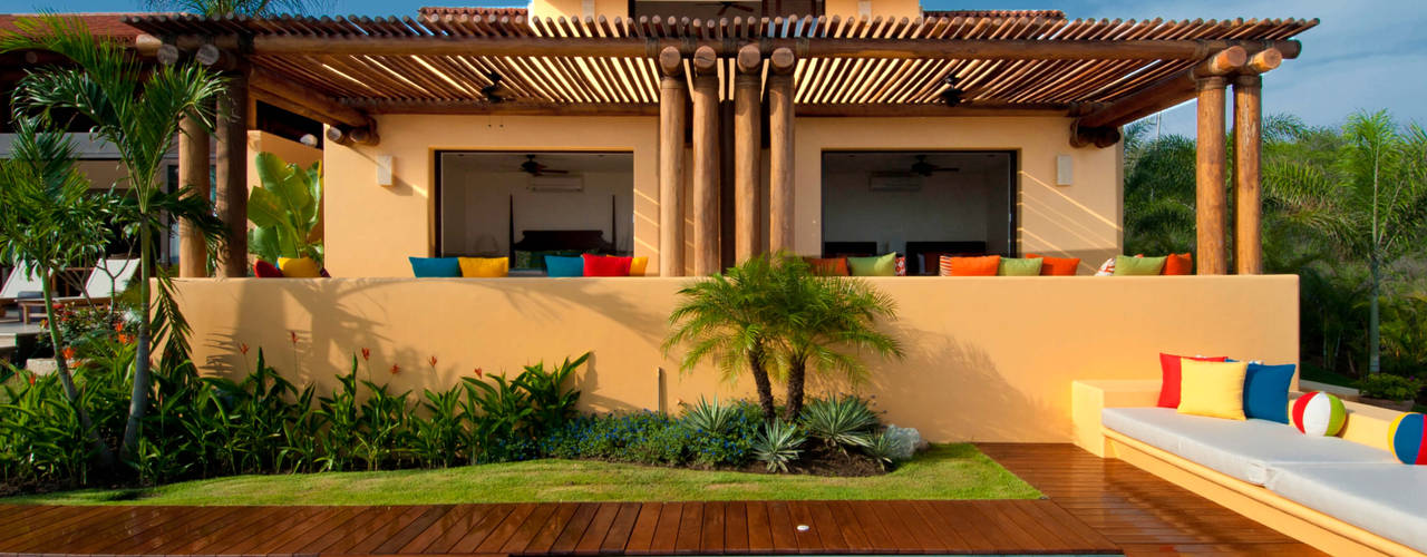 fotografía de Arquitectura en Punta Mita, foto de arquitectura foto de arquitectura Garden Pool Reinforced concrete