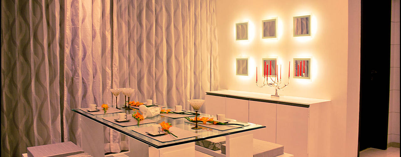 La tierra,Pune, H interior Design H interior Design Dining room