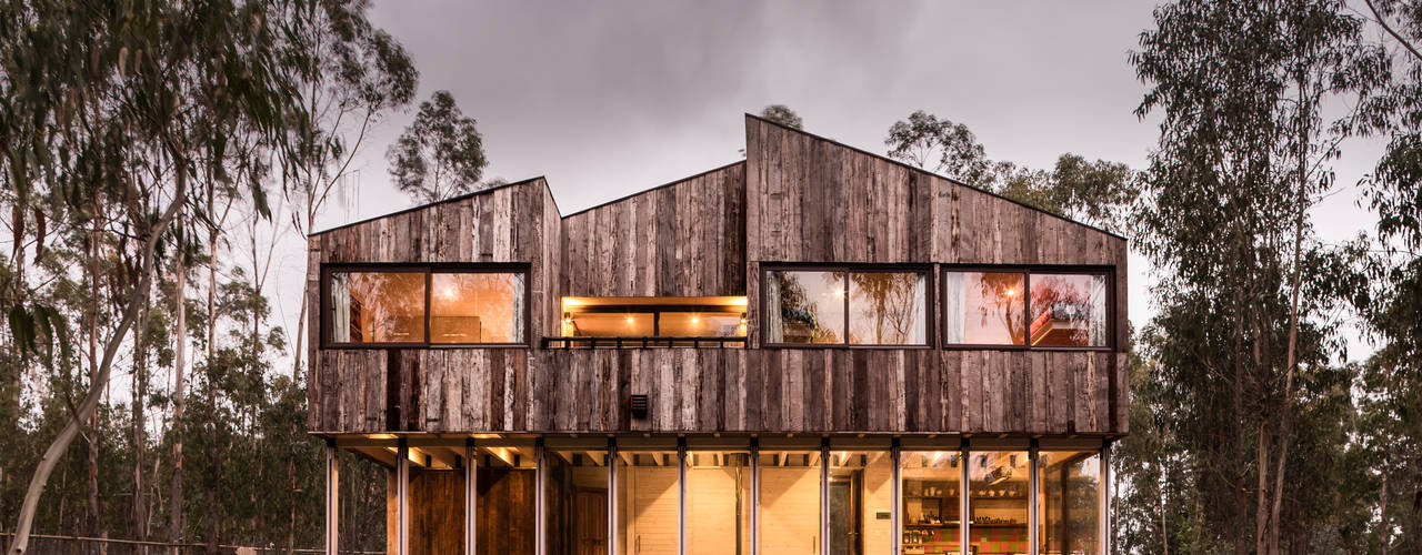 Cabaña Tunquen, Dx Arquitectos Dx Arquitectos Log cabin