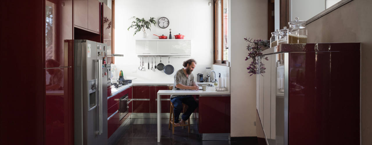 Casa Terraza, Dx Arquitectos Dx Arquitectos Cozinhas embutidas