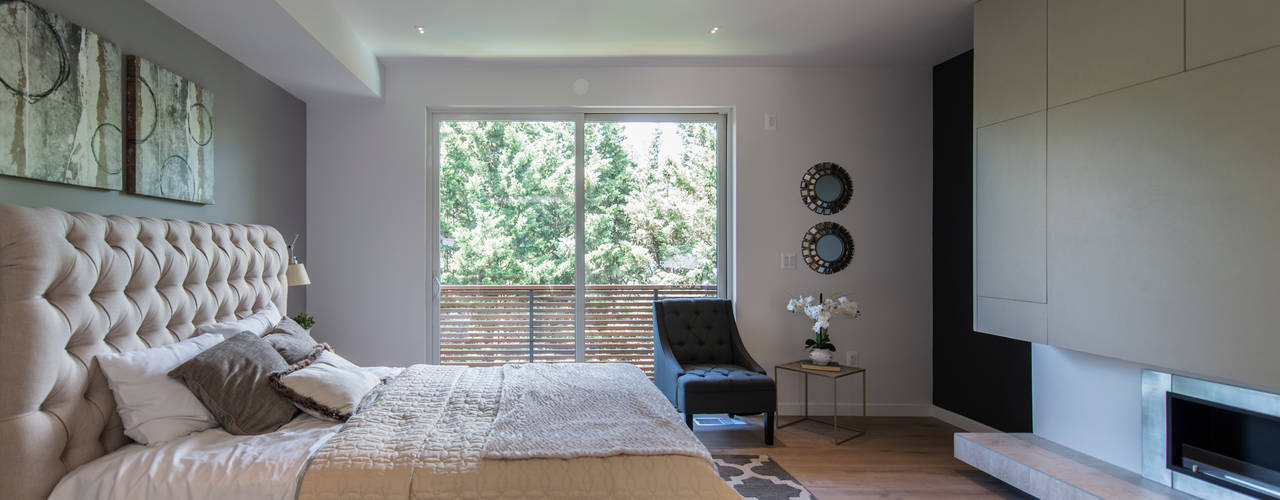 Bethesda Renovation/Addition, ARCHI-TEXTUAL, PLLC ARCHI-TEXTUAL, PLLC Modern Bedroom