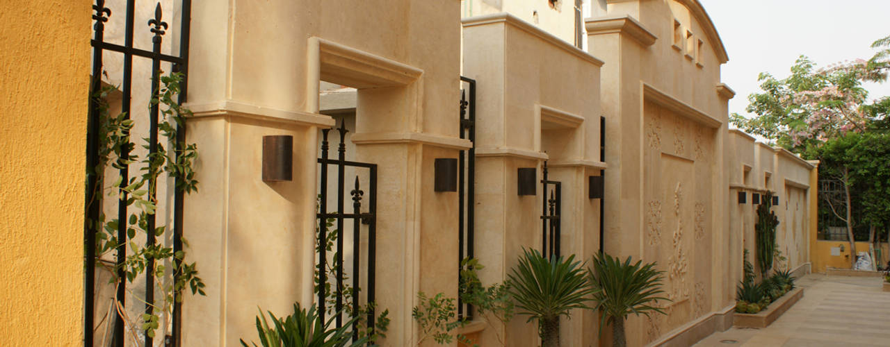 Private Residential Villa - Sheikh Zayed, SIGMA Designs SIGMA Designs 클래식스타일 정원