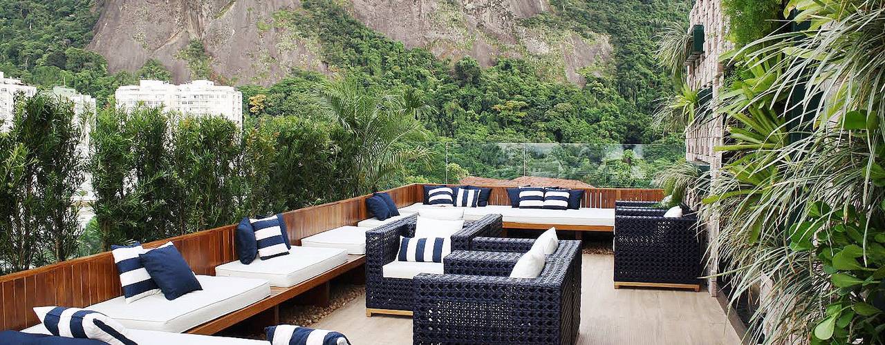 Cobertura | Hotel Royal Rio Palace, TRIDI arquitetura TRIDI arquitetura Balcones y terrazas de estilo moderno