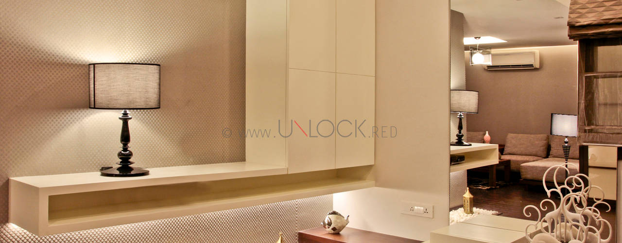 'The House Of Four', UNLOCK ©™ UNLOCK ©™ Modern style bedroom MDF Beige