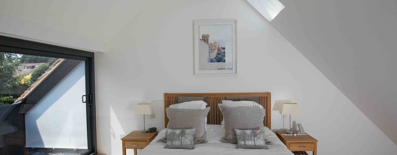 House in Hamble, LA Hally Architect LA Hally Architect Modern style bedroom